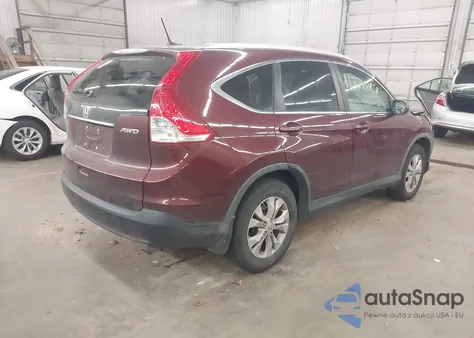 2013 Honda Cr-V Ex-L from USA, damaged, VIN 5J6RM4H78DL035159